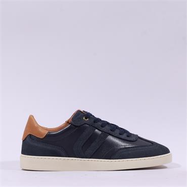 Tommy Bowe Tizzano Retro Laced Trainer - Storm
